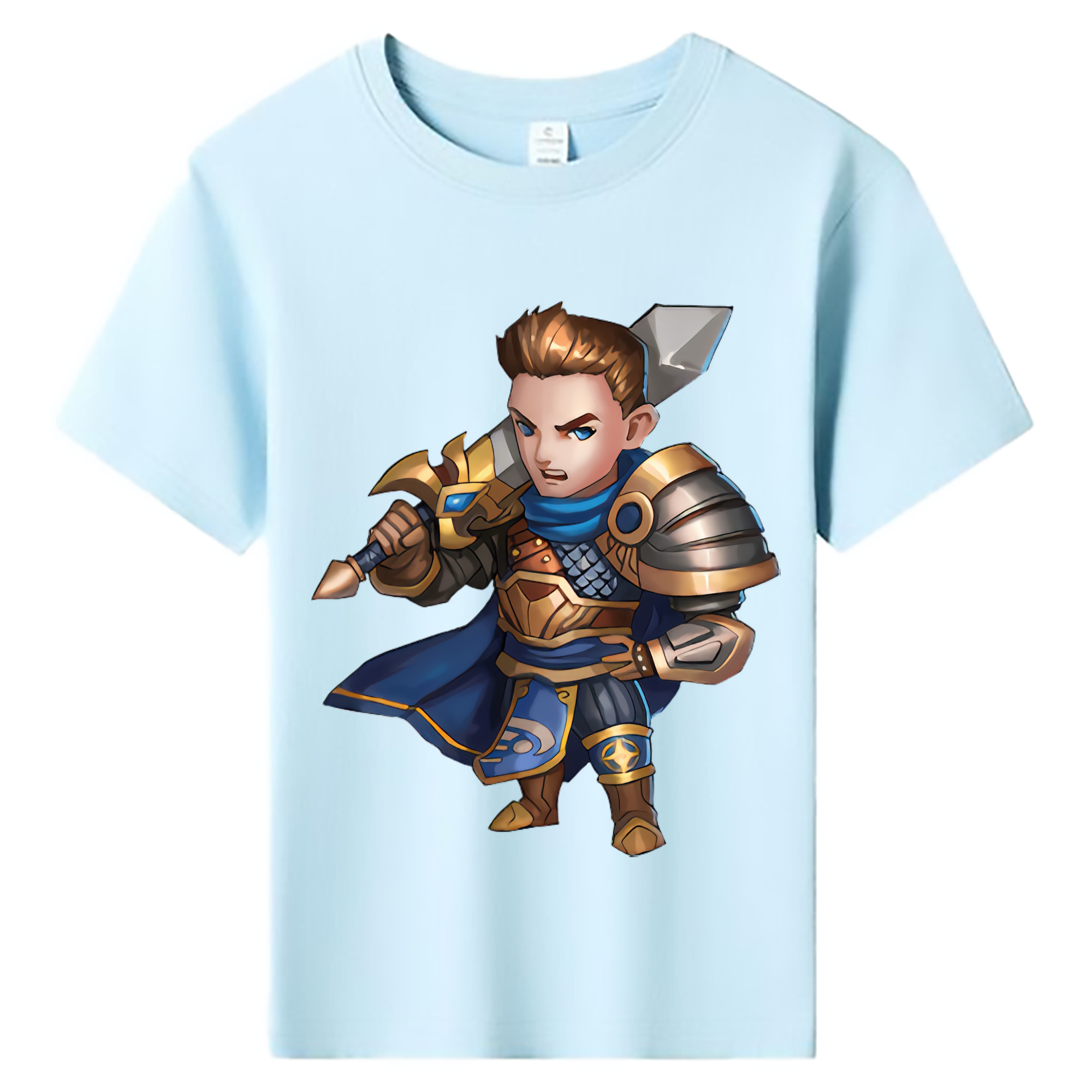 （画像用） リーグ・オブ・レジェンド League of Legends LOL 綿100％キッズTシャツ（フロントプリント）
